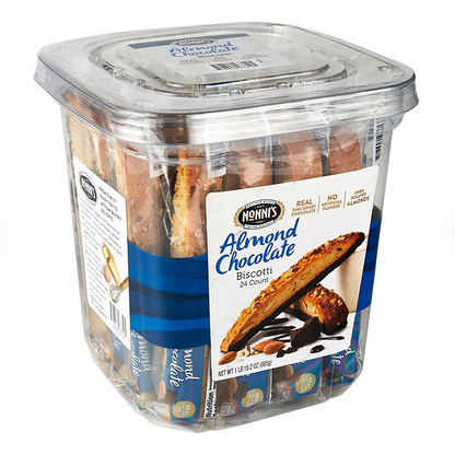 Nonni's Almond Chocolate Biscotti (31.2 oz., 24 ct.)