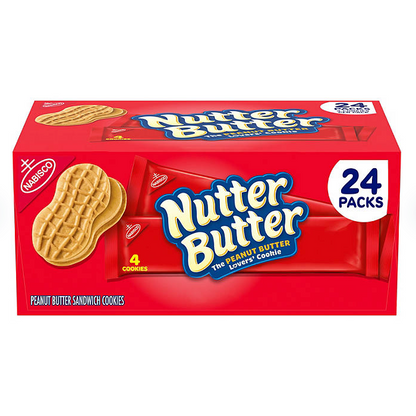 Nutter Butter Peanut Butter Sandwich Cookies (24 pk.)