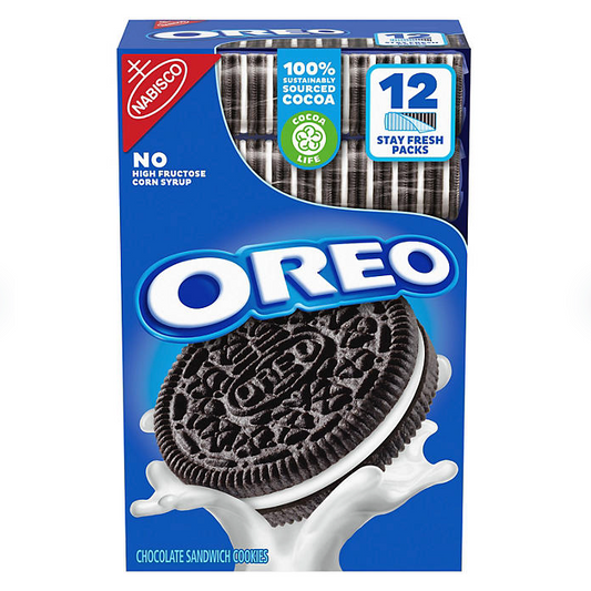 OREO Chocolate Sandwich Cookies (62.76 oz., 12 pk.)