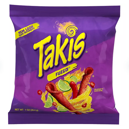 Takis Fuego Rolled Tortilla Chips (1 oz., 46 pk.)