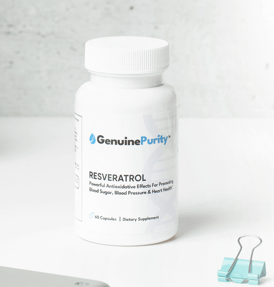 Genuine Purity Resveratrol 60 capsules