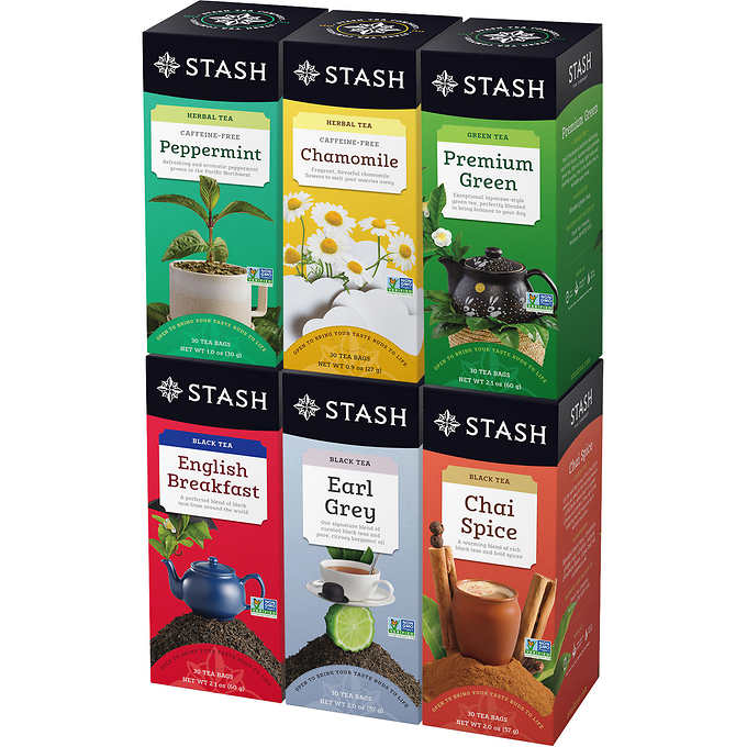 Stash Tea, Variety Pack, 180 bags - Cup of Cheers